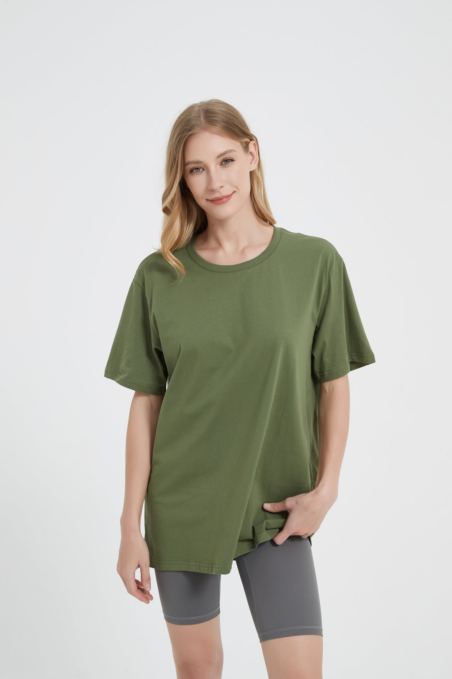 Yokvan Essential Tee-Olive