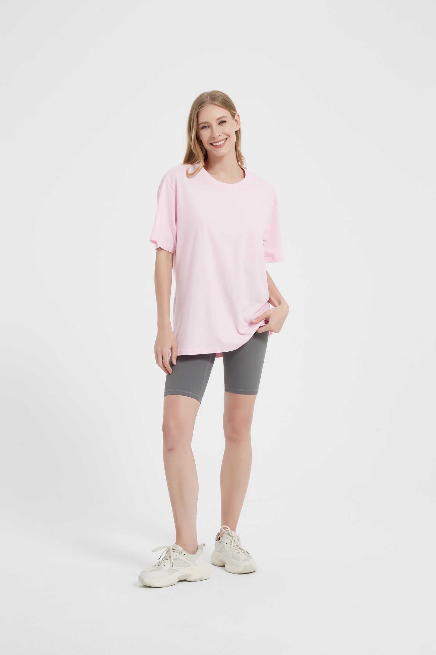 Yokvan Essential Tee- Pink