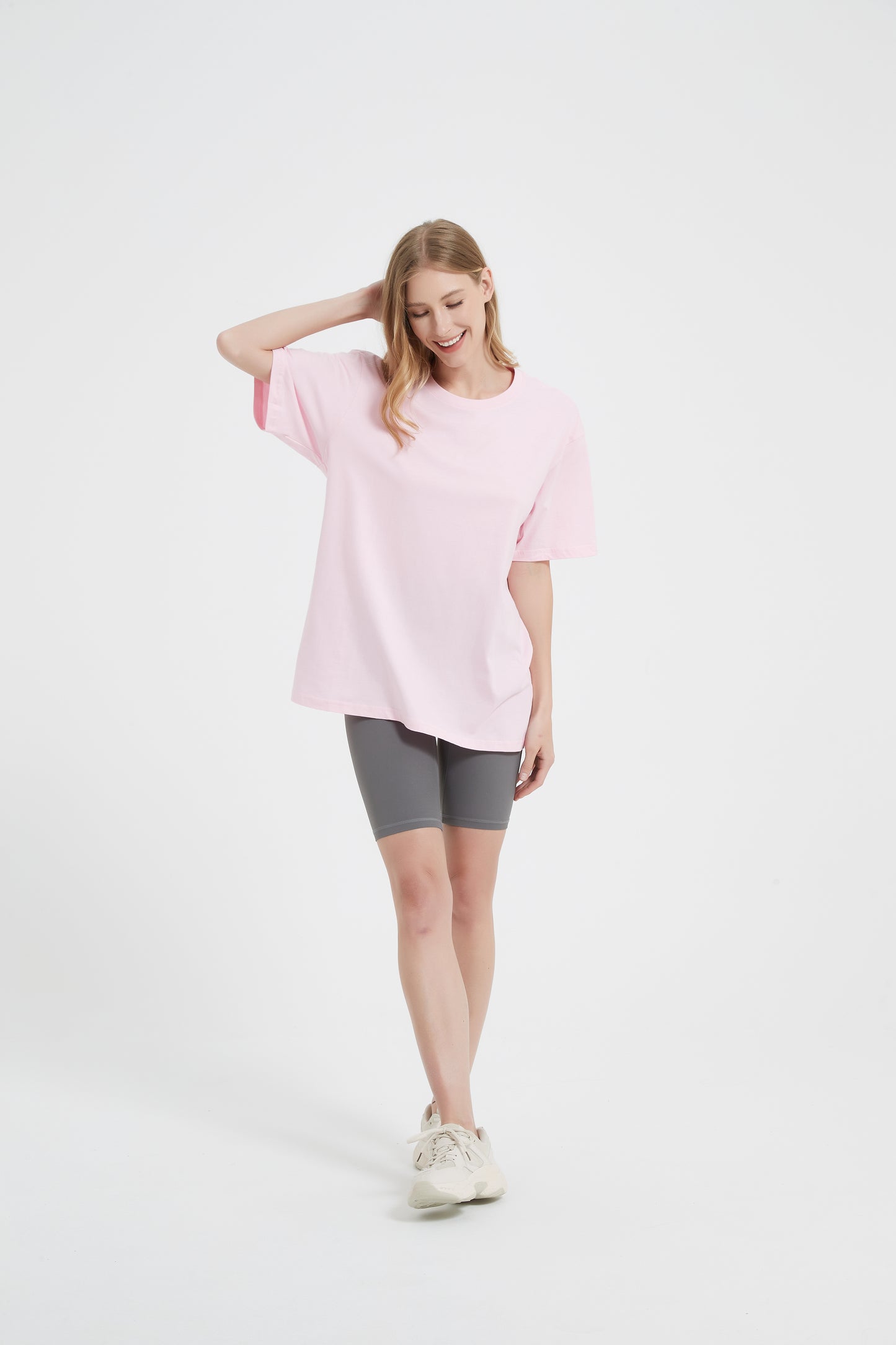 Yokvan Essential Tee- Pink