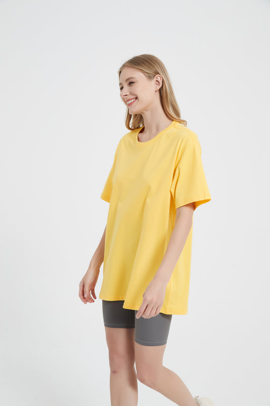 Yokvan Essential Tee- Yellow