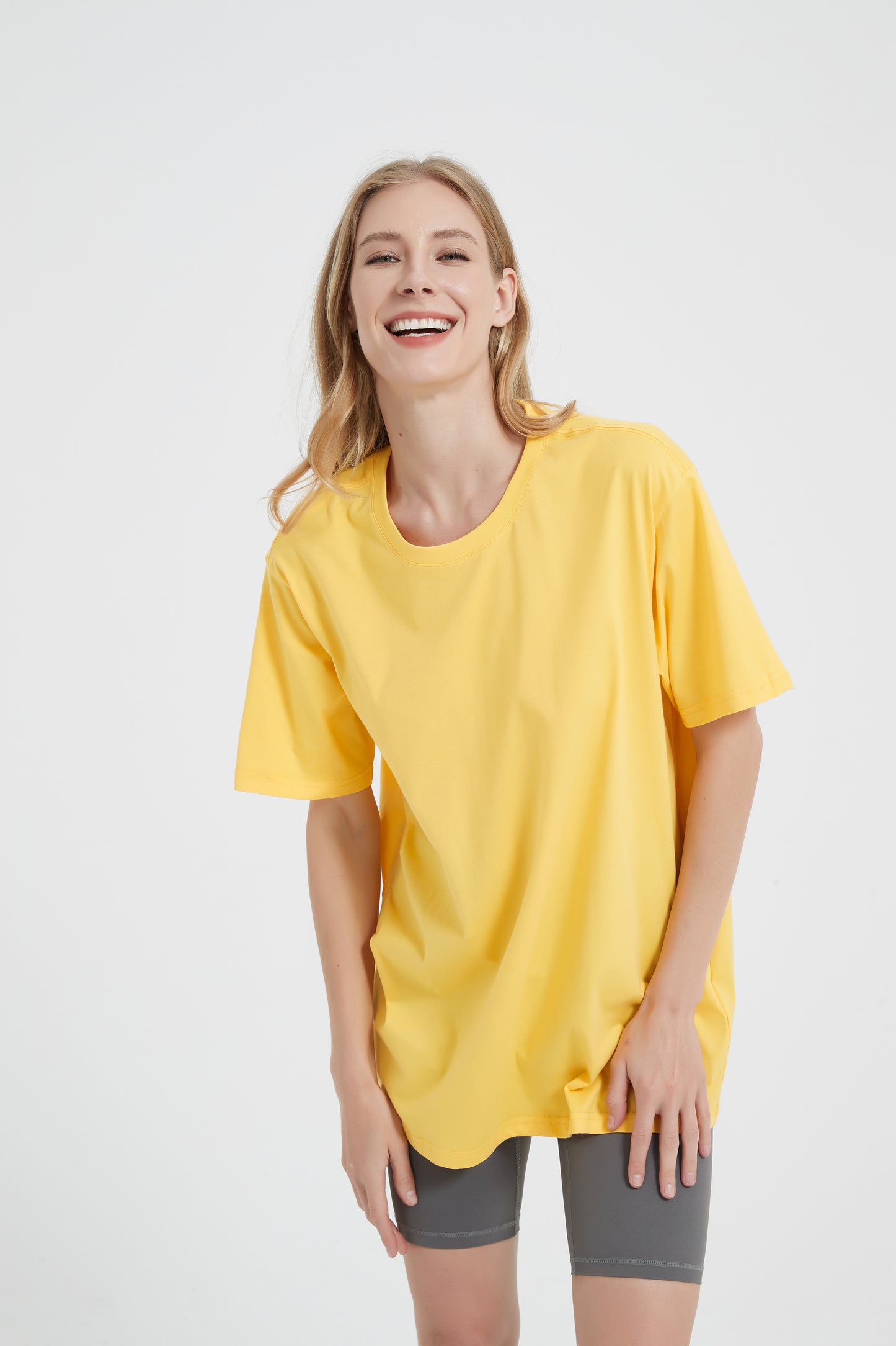 Yokvan Essential Tee- Yellow