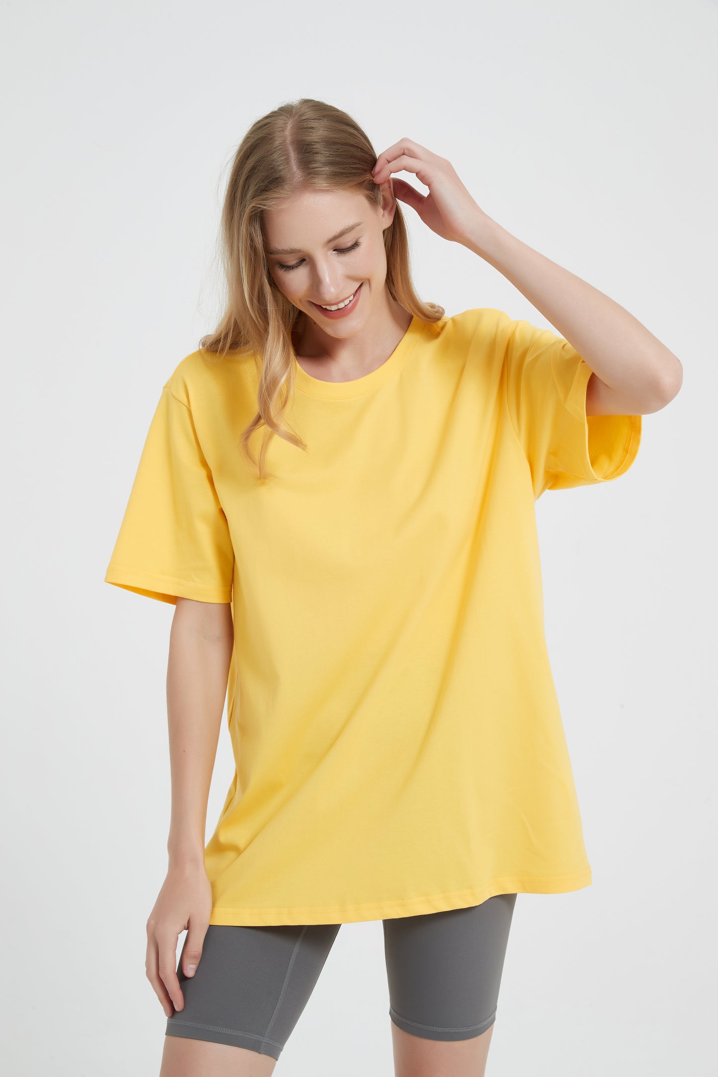 Yokvan Essential Tee- Yellow