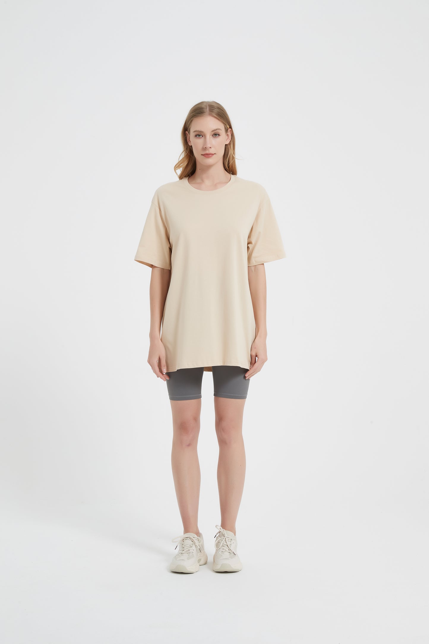 Yokvan Essential Tee-Beige