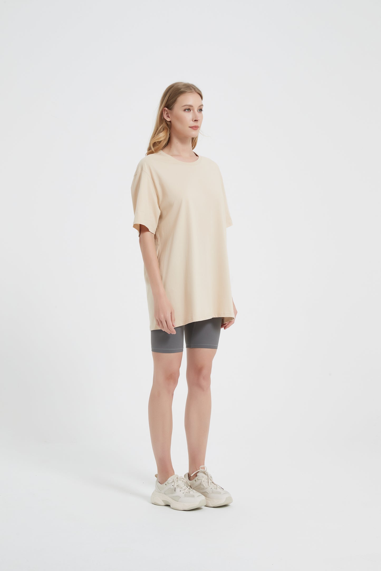 Yokvan Essential Tee-Beige