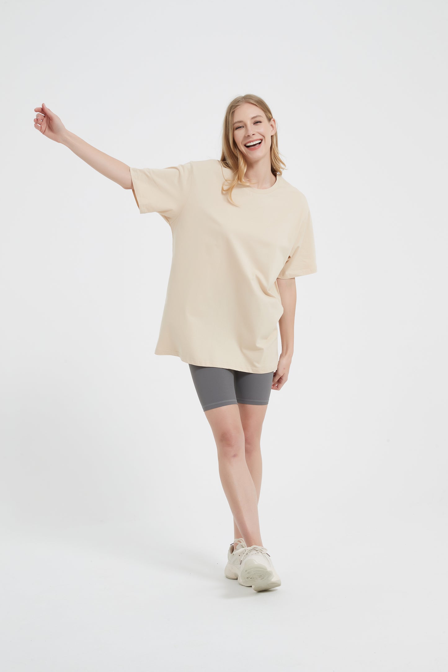 Yokvan Essential Tee-Beige