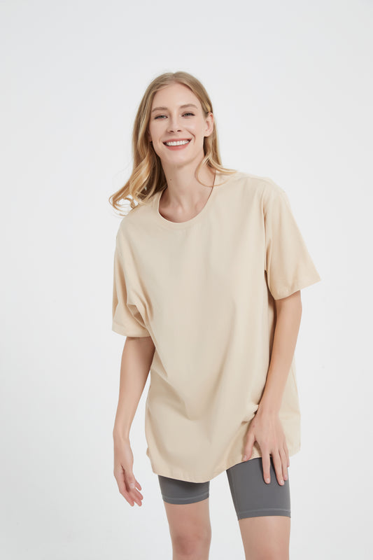 Yokvan Essential Tee-Beige