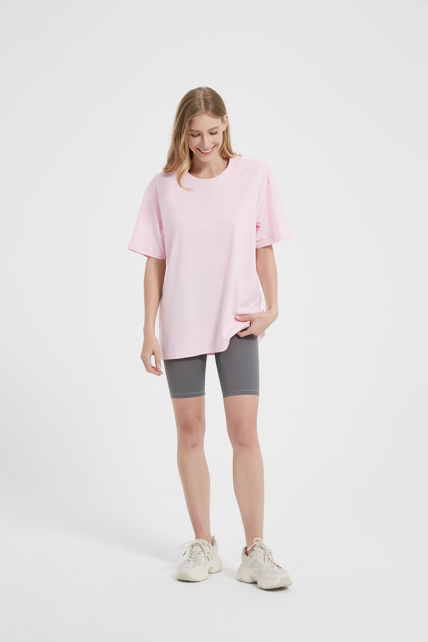 Yokvan Essential Tee- Pink