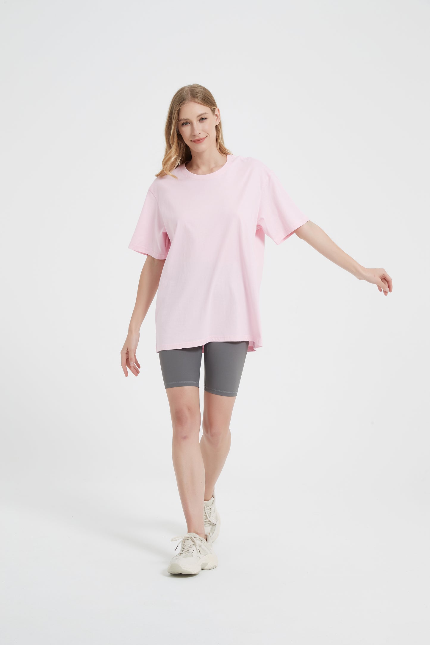 Yokvan Essential Tee- Pink