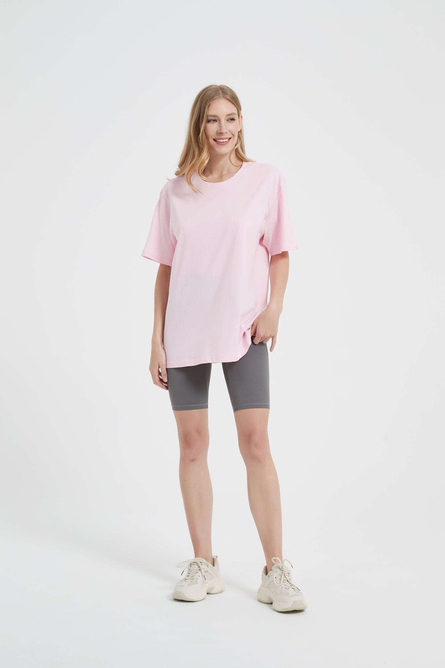 Yokvan Essential Tee- Pink