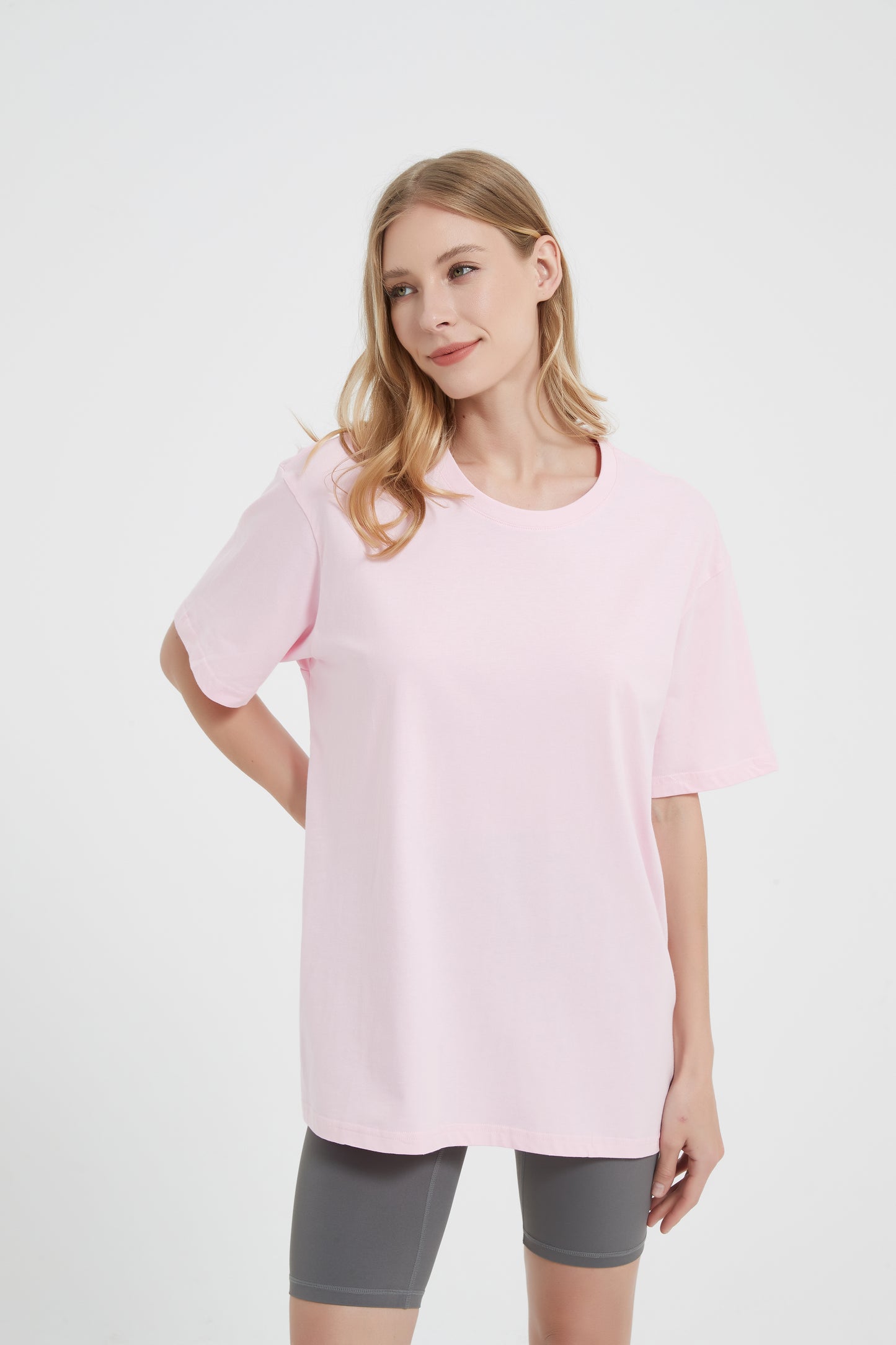 Yokvan Essential Tee- Pink