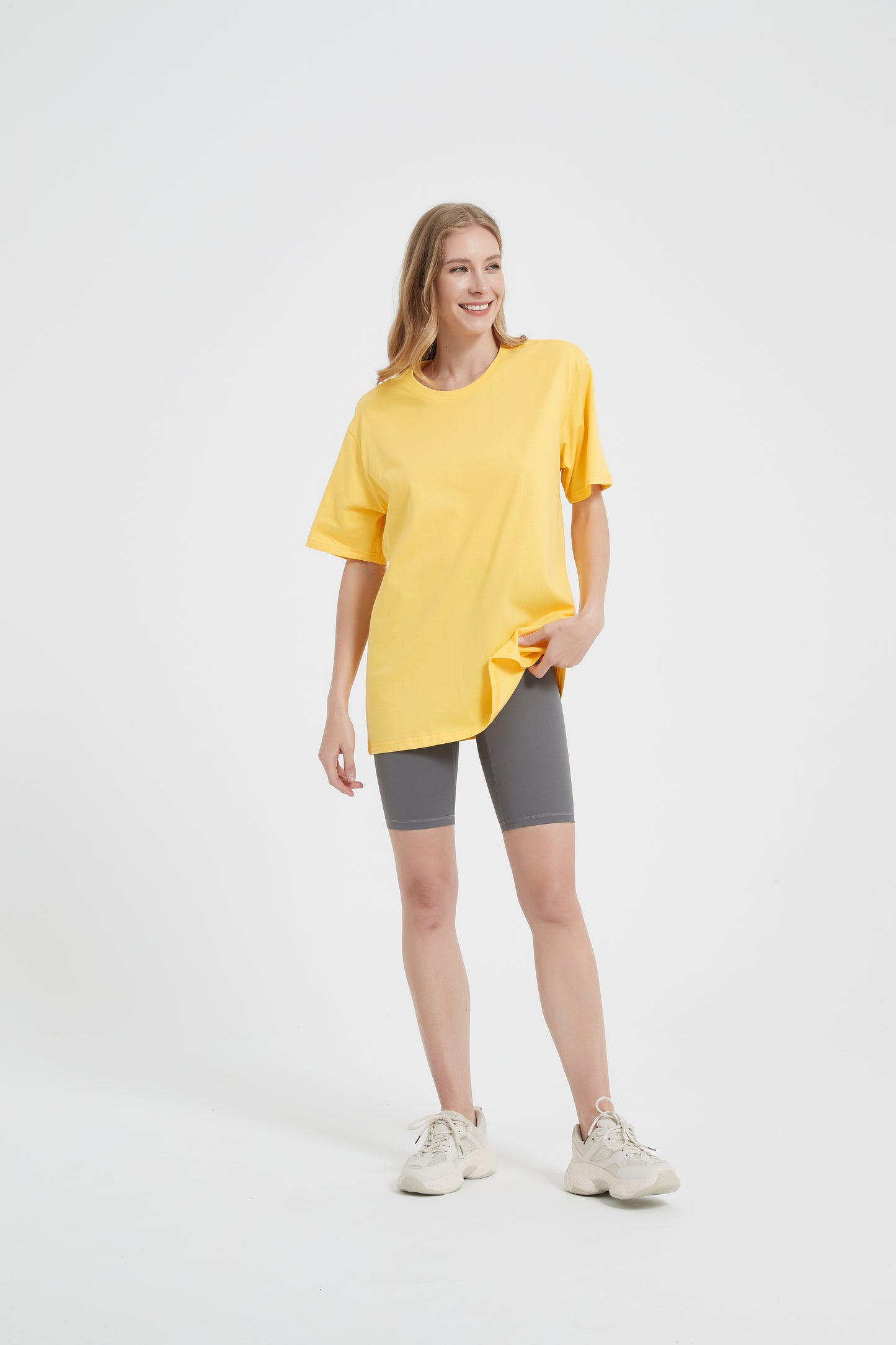 Yokvan Essential Tee- Yellow