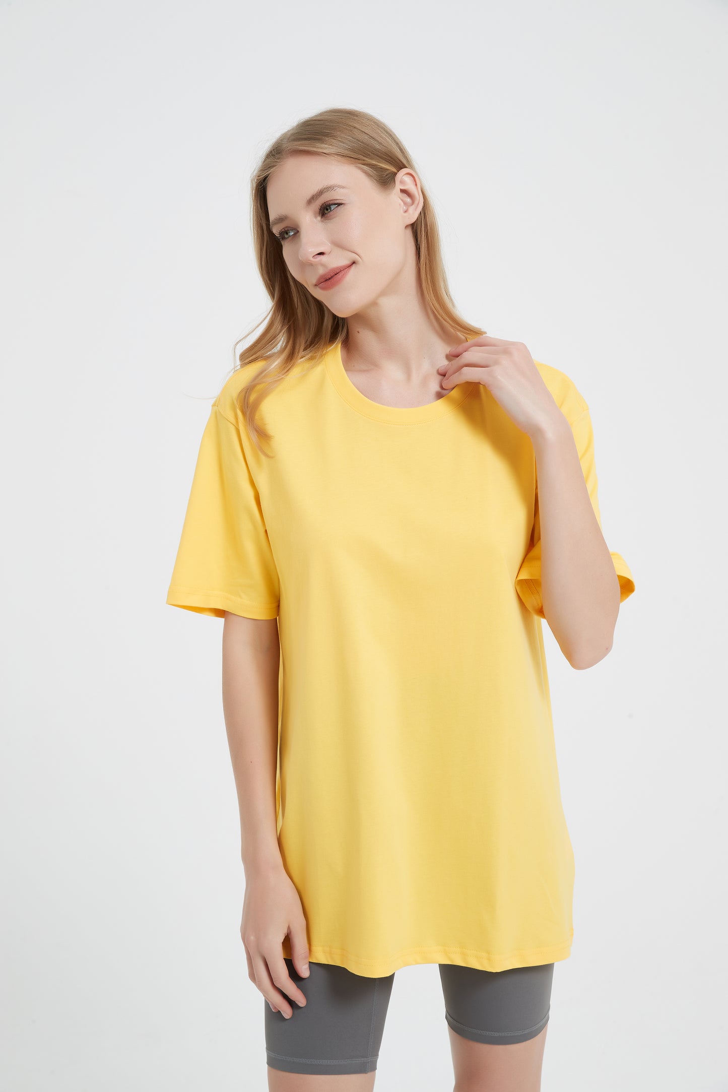 Yokvan Essential Tee- Yellow